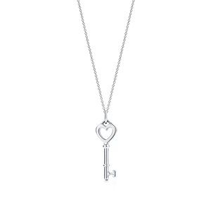 TIFFANY & CO HEART KEY NECKLACE